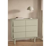 M&S Collection Hive Compact Sideboard - Pebble, Soft Green,Pebble