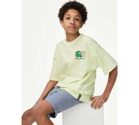 M&S Collection male Among Us™ Graphic T-Shirt (6-16yrs) - 10-11 - Lime, Lime