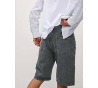 M&S Collection male Authentic Relaxed Straight Fit Denim Shorts - 36LNG - Grey, Light Blue,Medium Blue,Black,Grey