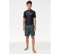 M&S Collection male SmileyWorld® Swim Shorts (6-16 Yrs) - 13-14 - Black, Black