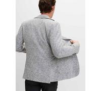 M&S Collection Men's Tailored Fit Wool Blend Blazer with Gilet - 40REG - Grey Mix, Grey Mix