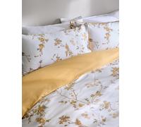 M&S Collection Pure Cotton Sateen Cherry Blossom Bedding Set - SGL - Honey Mix, Honey Mix,Blue Mix,Pink Mix,Green Mix,Grey Mix