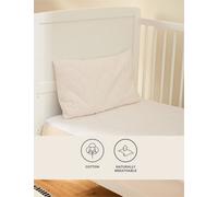 M&S Collection Pure Wool & Cotton Cot Bed Pillow - TODDL - White, White