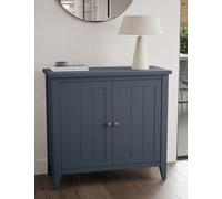 M&S Collection Sandbanks Compact Sideboard - Slate Blue, Slate Blue,Neutral,Forest Green