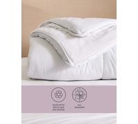 M&S Collection Simply Soft 18 Tog All Seasons Duvet - DBL - White, White