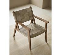 M&S Collection Whitford Woven Accent Chair - Natural Mix, Natural Mix