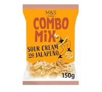 M&S Combo Mix Sour Cream and Jalapeño Snacks, 150g-Pack of 2X