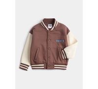 M&S Cotton Rich Bluey™ Bomber Jacket (2-8 Yrs) Brown