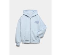 M&S Cotton Rich Graphic Hoodie (6-16 Yrs) Light Blue