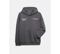 M&S Cotton Rich McLaren™ Graphic Hoodie (2-16 Yrs) Carbon