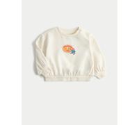 M&S Cotton Rich Paddington™ Sweater (0 Mths-3 Yrs) Cream Mix