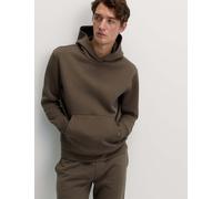 M&S Cotton Rich Quilted Hoodie Mole
