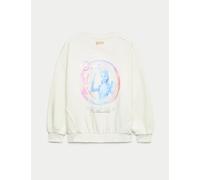 M&S Cotton Rich Wicked™ Graphic Sweatshirt (6-16 Yrs) Ecru