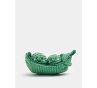 M&S Crochet Peas in a Pod Toy Green