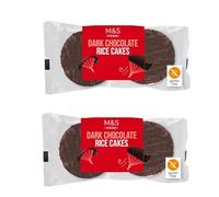 M&S Dark Chocolate Rice Cakes, Gluten Free, 102g, Pack of 2X