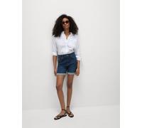 M&S Denim Boyfriend Shorts Indigo