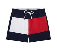 (M S, Desert Sky) Tommy Hilfiger Mens Archive Colour Block Swim Shorts