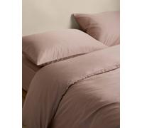M&S Egyptian Cotton 400 Thread Count Silky Bedding Set Blush Pink