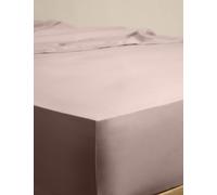 M&S Egyptian Cotton Deep Fitted Sheet Blush Pink