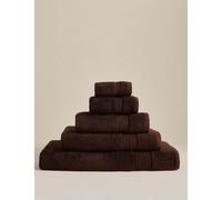 M&S Egyptian Cotton Towel Chocolate