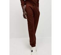 M&S Elasticated Waist Cotton Rich Joggers Conker