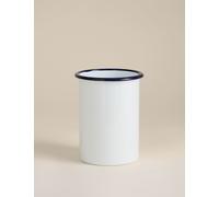 M&S Enamel Utensil Pot Dark Blue Mix