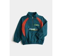 M&S Fleece Hot Wheels™ Half Zip Jacket (2-8 Yrs) Green Mix