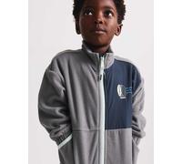M&S Fleece Unplug and Play Zip Through Jacket (2-8 Yrs) Grey Mix
