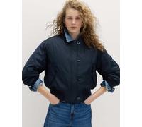 M&S Flight Bomber Jacket Midnight Navy