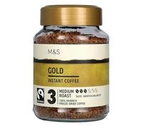 M&S Gold Instant Coffee, Medium Roast Arabica, Freeze-Dried, 100g