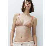 M&S Ida Lace Non Wired Bralette A-E Rose Quartz