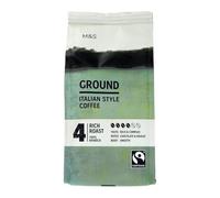 M&S Italian Style Ground Coffee, Rich Roast, 100% Arabica, Fairtrade, 227g