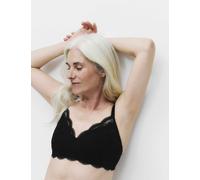 M&S Jasmine Lace Non Wired Post Surgery Bra (A-E) Black