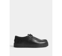 M&S Kids' Leather School Shoes (13 Small - 9 Large) Black