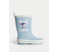 M&S Kids' Stitch Wellies (4 Small - 2 Large) Blue Mix