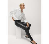 M&S Leather Look Leggings Black