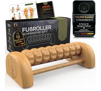 M.S.Lemberg Foot Massage Roller Wood - Pleasant Foot Massage: Against Heel Spurs, Plantar Fasciitis, Foot Reflexology Massage - Fascia Roller Foot Massager Foot Massager Foot Massager