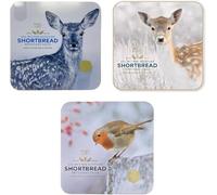 M&S Limited Edition All Butter Scottish Shortbread Petticoat Tails Robin/Fawn/Bunny Tin, 360g, 1x Random Tin