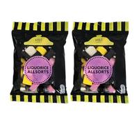 M&S Liquorice Allsorts Sweets 225g, 2 Pack, Classic Liquorice Assorted Flavour Candy Sweets