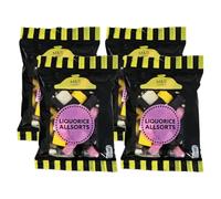 M&S Liquorice Allsorts Sweets 225g, 4 Pack, Classic Liquorice Assorted Flavour Candy Sweets