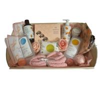 M&S Luxury Spa Gift Hamper for Women, Mother's Day Pampering Set with Toiletries, Chocolates and Accessories