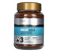 M&S Marks & Spencer Fairtrade Gold Decaf Instant Coffee 200g