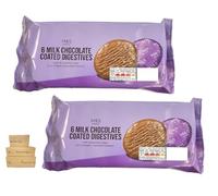 M&S Milk Chocolate Coated Digestives 190g - 2 pack