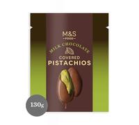 M&S Milk Chocolate Covered Pistachios, 130g