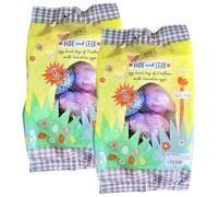 M&S Milk Chocolate Egg Hide and Seek Hunt Bag, Hollow Milk Chocolate Eggs, Easter Treat, 135g, 2 Pack