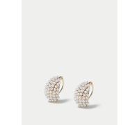 M&S Mini Pearl Effect Earrings Gold