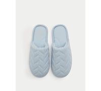 M&S Mule Slippers with Secret Support Blue