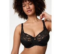 M&S Neutrals Collection female Wild Blooms Wired Full Cup Bra F-J - 36F - Black, Rich Quartz,Rich Amber,White,Black,Topaz,Opaline,Rose Quartz,Watermelon