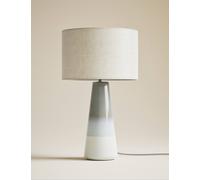 M&S Orla Ceramic Table Lamp Blue Mix