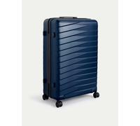 M&S Oslo 4 Wheel Hard Shell Large Suitcase Navy
